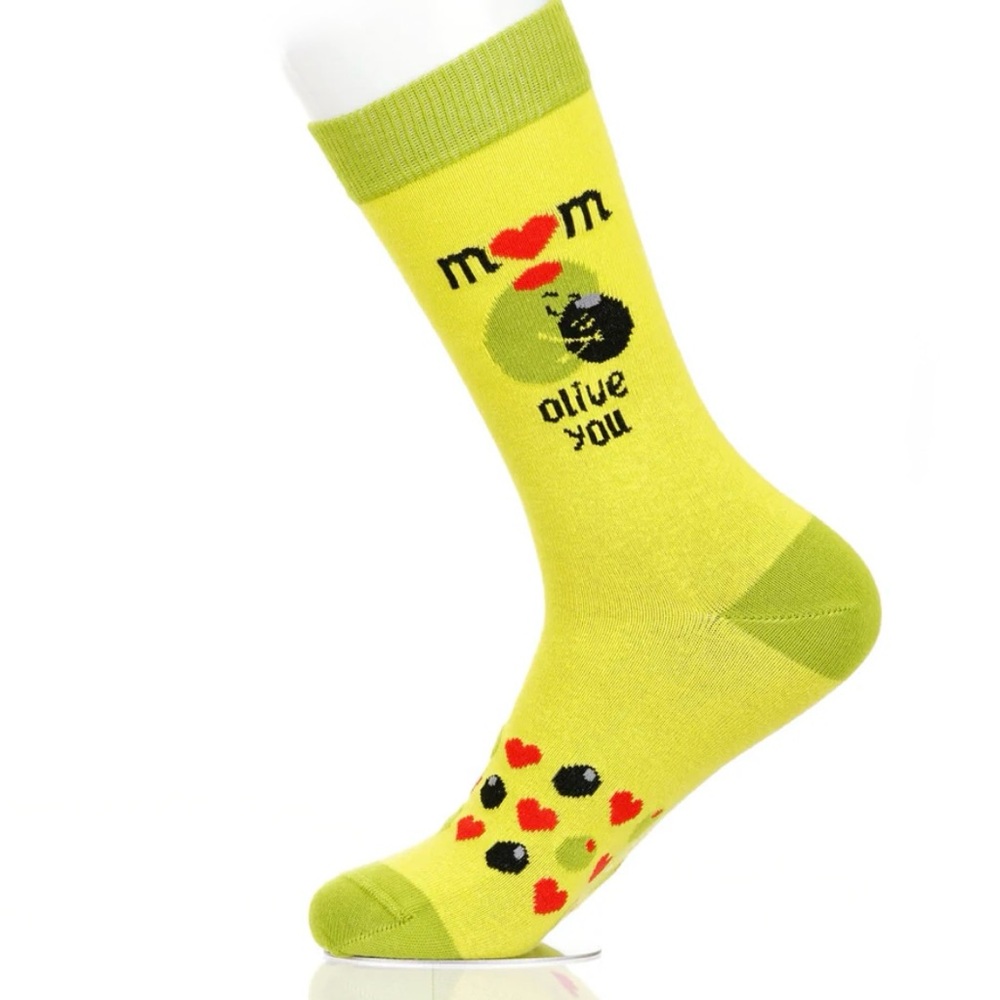 Mom “Olive You” Socks